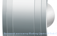  Blauberg Quatro Hi-Tech Chrome 100 H